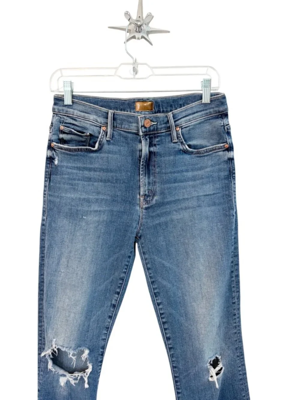 MOTHER Insider Step Chew Jeans Destroyed 29